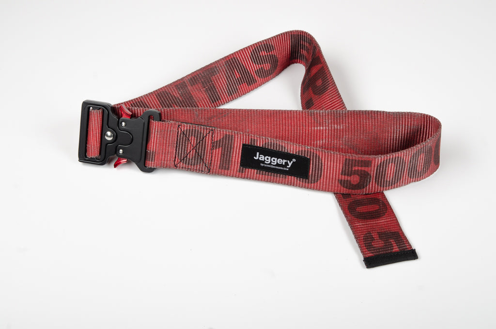 OFF-WHITE Industrial Belt in Red & Black